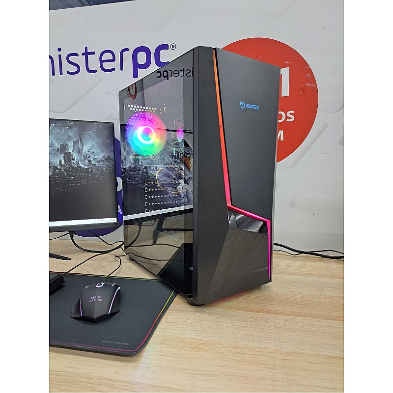 PC GAMER TEMPEST FURY Novo | GTX1660SUPER-6GB | I3-10GEN=I7-7700 | 16GB RAM | 240GB Ssd