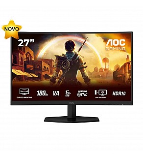 MONITOR TFT NOVO | AOC C27G42E CURVO | 27" FULLHD 180HZ