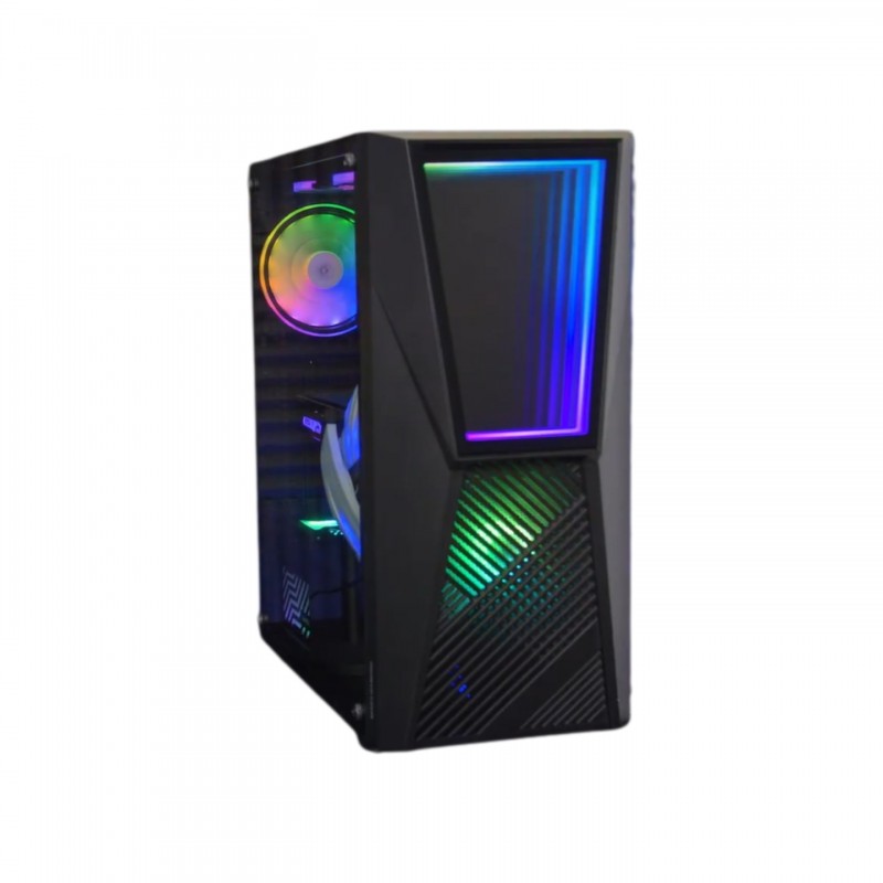 PC GAMER REVVED UP Novo | RX7600XT-16GB | RYZEN 5 = i7-10700 | 32GB RAM | 960GB Ssd