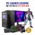 CONJUNTO GAMER COSMIC | GTX1070-8GB | I3-10GEN=I7-7700 | 16GB RAM | 240GB SSD COM MONITOR + ACESSORIOS