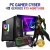 CONJUNTO GAMER CYBER | RTX4060Ti-8GB | i7-12700K | 32GB RAM | 960GB SSD COM MONITOR + ACESSORIOS