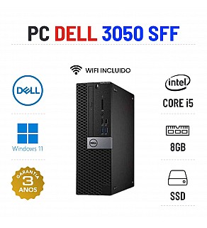 DELL 3050 SFF | I5-7500 | 8GB RAM | 240GB SSD | OFERTA DE OFFICE 2021