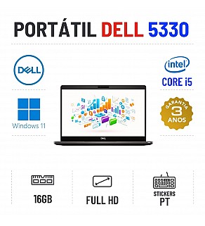 DELL LATITUDE 5330 | 13.3" FULLHD | i5-1245U | 16GB RAM | 240GB SSD 