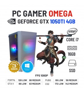 PC GAMER OMEGA | GTX1050TI-4GB | I7-4770 | 16GB RAM | 240GB SSD