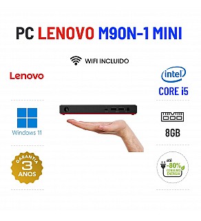 LENOVO THINKCENTRE M90N-1 NANO MINIPC | i5-8265U | 8GB RAM | SSD | OFERTA DE OFFICE 2021