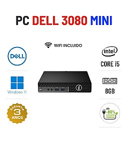 DELL 3080 MICRO/MINI | i5-10500T | 8GB RAM | 240GB SSD DELL 3080 MICRO/MINI | i5-10500T | 8GB RAM | 240GB SSD
