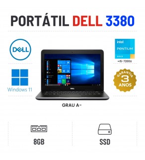 DELL LATITUDE 3380 | 13.3" | PENTIUM GOLD=i5-7200u | 8GB RAM | SSD OFERTA OFFICE 2019