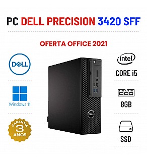 DELL PRECISION 3420 SFF | I5-6600 | 8GB RAM | 240GB SSD OFERTA OFFICE 2021