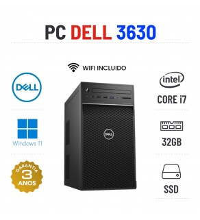 DELL PRECISION 3630 TOWER | I7-8700 | 32GB RAM | 480GB SSD