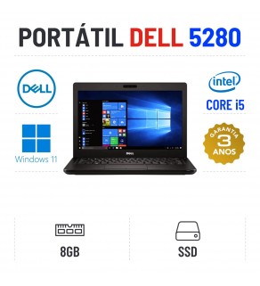 DELL 5280 | 12.5" | i5-7200u | 8GB RAM | SSD