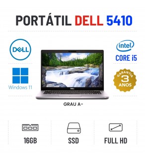 DELL LATITUDE 5410 | 14" FULLHD | i5-10210U | 16GB RAM | 240GB SSD