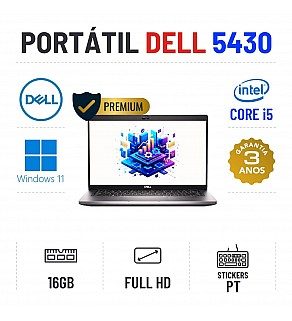 DELL LATITUDE 5430 | 14" FULLHD | i5-1235U | 16GB RAM | 240GB SSD DELL LATITUDE 5430 | 14" FULLHD | i5-1235U | 16GB RAM | 240GB SSD