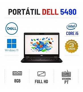 DELL LATITUDE 5490 | 14.1" | i5-8250u | 8GB RAM | 240GB SSD DELL LATITUDE 5490 | 14.1" | i5-8250u | 8GB RAM | 240GB SSD
