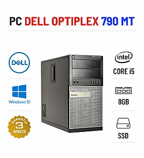 DELL OPTIPLEX 790 MIDTOWER | I5-2500 | 8GB RAM | SSD