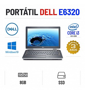 DELL LATITUDE E6320 | 13.3" | i3-2310M=I5-650 | 8GB RAM | SSD