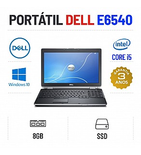 DELL LATITUDE E6540 15.6" i5-4200M 8GB RAM 240GB SSD TECLADO NUMERICO