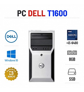 DELL TOWER T1600 XEON E3-1225=i5-6400 8GB RAM 240GB SSD