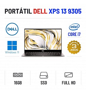 DELL XPS 13 9305 | 13.3" FULLHD | i7-1165G7 | 16GB RAM | 480GB SSD