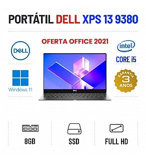 DELL XPS 13 9380 | 13" FULLHD | i5-8265U | 8GB RAM | 480GB SSD OFERTA OFFICE 2021