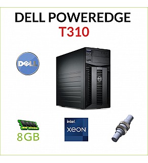 SERVIDOR DELL POWEREDGE T310 XEON X3430 8GB RAM 2x 500GB HDD