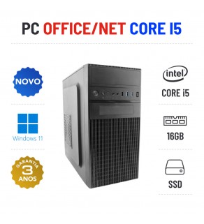 PC NOVO OFFICE/NET | I5-12400 | 16GB RAM | 480GB SSD OFERTA OFFICE 2021