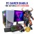 CONJUNTO GAMER DIABLO | GTX1070-8GB | i5-10400F | 16GB RAM | 480GB SSD COM MONITOR + ACESSORIOS