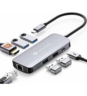 DOCK USB 7-IN-1 | HDMI | ETHERNET | USB-C | USB-A DOCK USB 7-IN-1 | HDMI | ETHERNET | USB-C | USB-A
