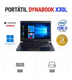 DYNABOOK PORTEGE X30L-G-10N | 13.3" | i3-10110u=I5-7200u | 8GB RAM | SSD