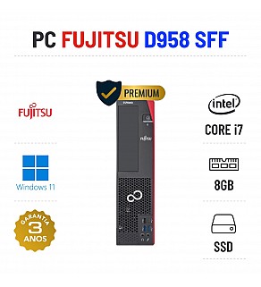 FUJITSU ESPRIMO D958 SFF | i7-8700 | 8GB RAM | 240GB SSD