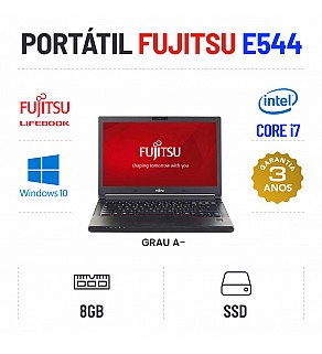 FUJITSU E544 14" i7-4712MQ 8GB RAM 240GB SSD