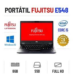 FUJITSU LIFEBOOK E548 | 14" FULLHD | i5-7200U | 8GB RAM | 240GB SSD
