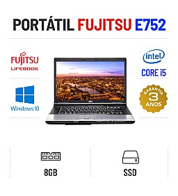 FUJITSU LIFEBOOK E752 | 15.6" | i5-3320M | 8GB RAM | 240GB SSD