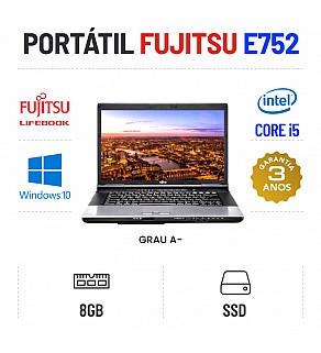 FUJITSU LIFEBOOK E752 | 15.6" | i5-3320M | 8GB RAM | 240GB SSD