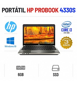 HP PROBOOK 4330s 13.3" i3-2310m=I5-650 6GB RAM 120GB SSD
