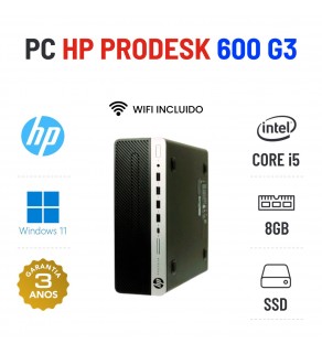 HP PRODESK 600 G3 SFF | I5-6500 | 8GB RAM | 240GB SSD OFERTA