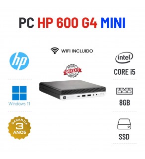 HP PRODESK 600 G4 MINI | I5-8500T | 8GB RAM | 240GB SSD