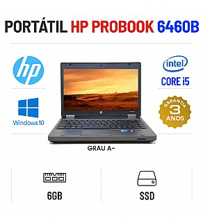 HP PROBOOK 6460B 14.1" i5-2410M 6GB RAM 120GB SSD
