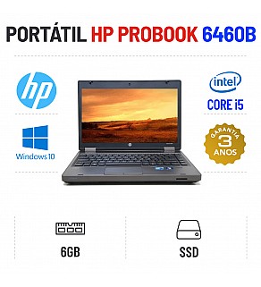 HP PROBOOK 6460B 14.1" i5-2410M 6GB RAM 120GB SSD
