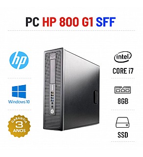 HP PRODESK 800 G1 SFF | i7-4770 | 8GB RAM | 240GB SSD
