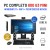 CONJUNTO PC HP 800 G3 MICRO/MINI | i5-7600T | 8GB RAM | 240GB SSD COM MONITOR + ACESSORIOS