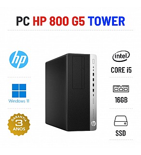 HP ELITEDESK  800 G5 TOWER | i5-9500 | 16GB RAM | 240GB SSD OFERTA OFFICE 2021
