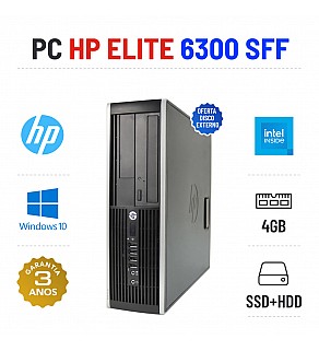 HP ELITE 6300 INTEL G550 = CORE i3-530 SSD+HDD OFERTA DISCO EXTERNO 320GB