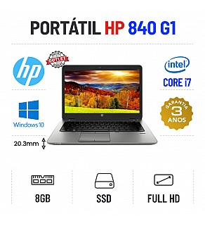 HP ELITEBOOK 840 G1 | 14.1" FULLHD | i7-4600u | 8GB RAM | 240GB SSD