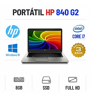 HP ELITEBOOK FINO 840 G2 14.1" FULLHD I7-5600u 8GB RAM 240GB SSD