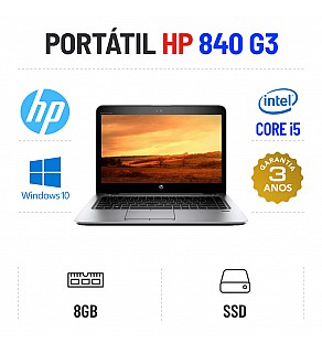 HP ELITEBOOK 840 G3 14.1" I5-6200u 8GB RAM 240GB SSD 