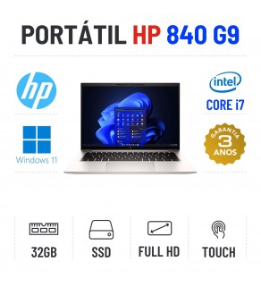 HP ELITEBOOK 840 G9  | 14" TOUCH FULLHD | I7-1265U | 32GB RAM | 480GB SSD