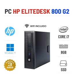 HP ELITEDESK 800 G2 SFF | i7-6700 | 8GB RAM | 240GB SSD