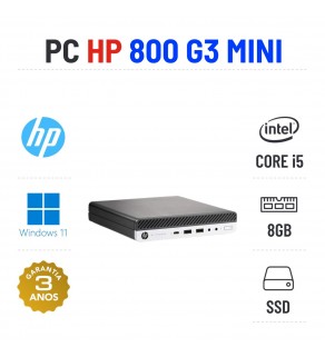 HP 800 G3 MICRO/MINI | i5-7600T | 8GB RAM | 240GB SSD OFERTA OFFICE 2021