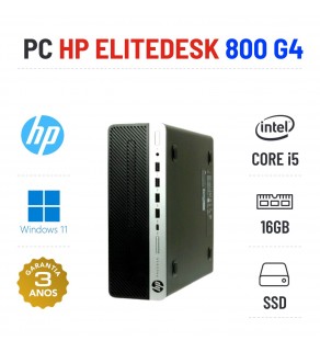 HP ELITEDESK 800 G4 SFF | I5-8500 | 16GB RAM | 240GB SSD