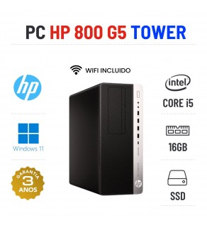 HP ELITEDESK  800 G5 TOWER | i5-9500 | 16GB RAM | 240GB SSD